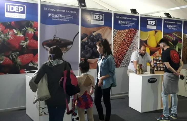 Logo del IDEP Tucumán junto al texto Expo Agro Ganadera 2026