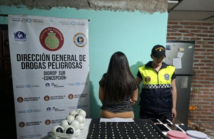 Allanamiento policial en Aguilares por venta de drogas