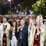 Gobernador Osvaldo Jaldo durante los actos por el 24 de Septiembre en Tucumán