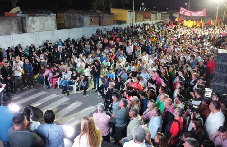 Inauguración de la ampliación del Cementerio Municipal de Aguilares