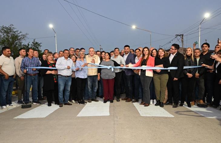 Inauguración de obras en Monteagudo