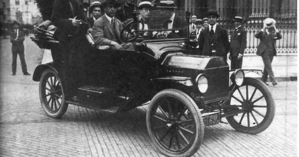 Miembros de la Liga Patriótica Argentina en 1919