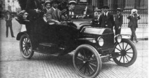 Miembros de la Liga Patriótica Argentina en 1919