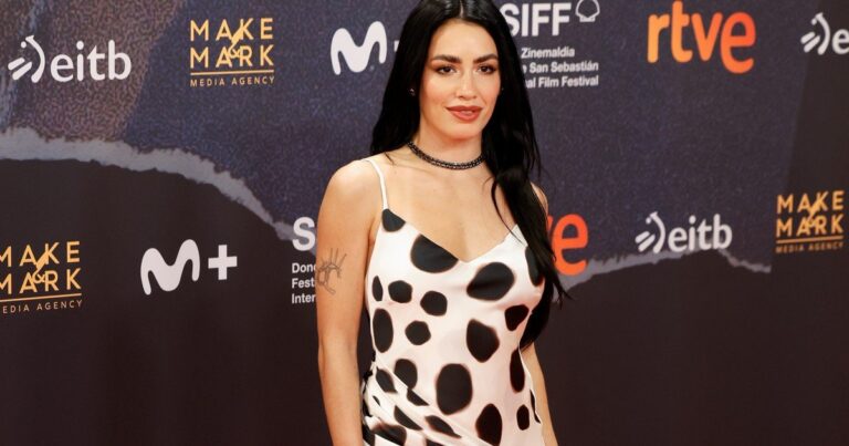 Lali Espósito en el Festival de Cine de San Sebastián