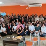 Personal de cocina de escuelas del sur de Tucumán durante la capacitación para obtener el carnet de Manipulador de Alimentos en Aguilares