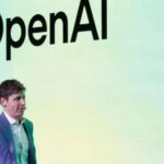 Logotipo de OpenAI y representación de inteligencia artificial