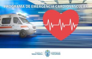 Ambulancia asistida durante el traslado de un paciente con infarto agudo de miocardio entre hospitales de Tucumán