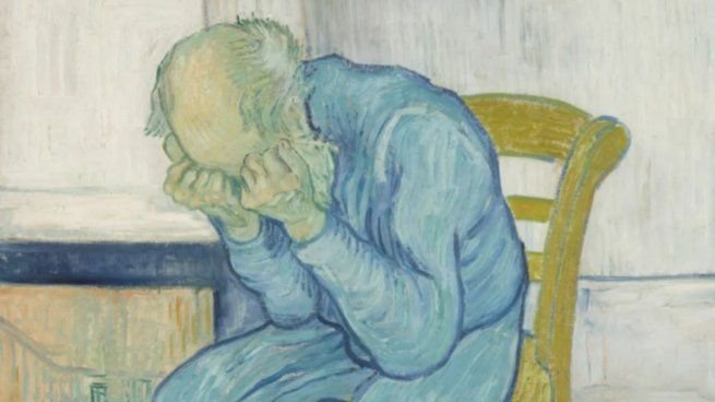 Sala del Museo Kröller-Müller con cuadros de Vincent van Gogh colgados en la pared