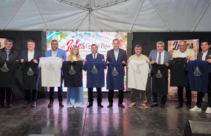 Presentación oficial de la 53° edición del festival Lules Canta a la Patria en el Parque Cultural Lules