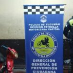 Motocicletas recuperadas por la División Patrulla Motorizada Capital en Tucumán