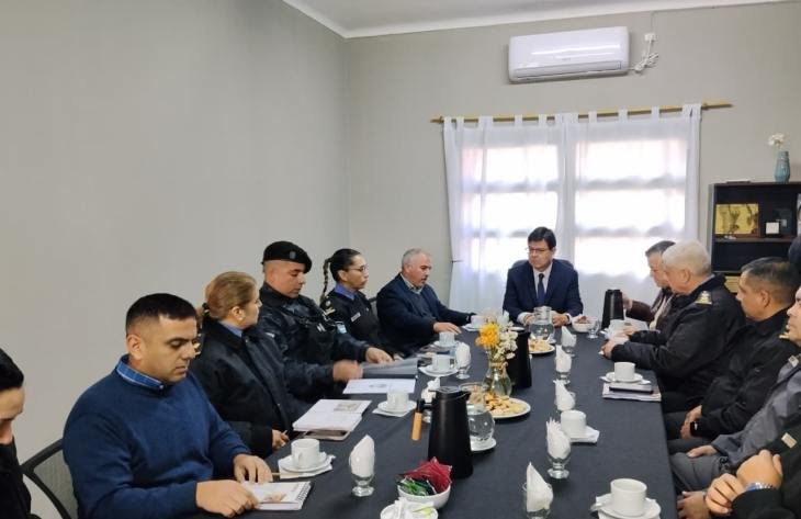 Reunión de autoridades del Ministerio de Seguridad y del Servicio Penitenciario de Tucumán