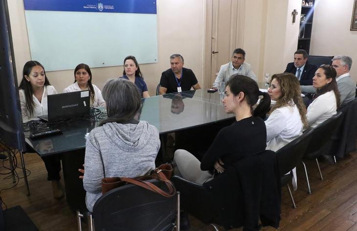Reunión de la Sala de Situación Epidemiológica en Tucumán
