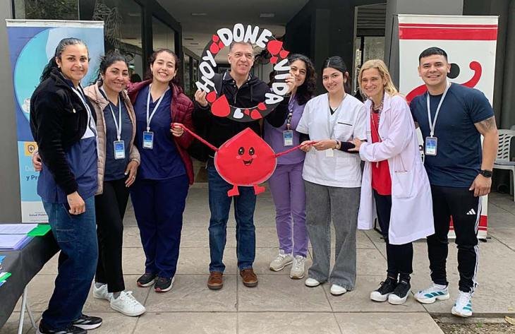 Jornada de colecta de sangre en la Galería Florida de Yerba Buena