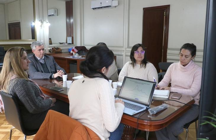 Reunión del equipo de epidemiología del Ministerio de Salud Pública de Tucumán