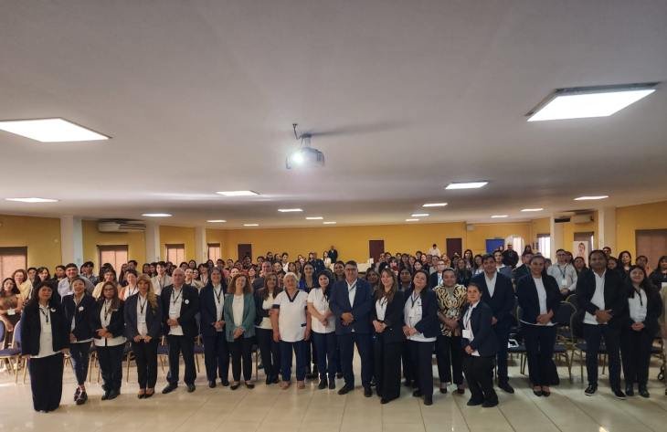 Profesionales de enfermería durante la Segunda Jornada de Neonatología en Banda del Río Salí