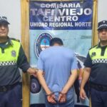 Móvil policial en Tafí Viejo