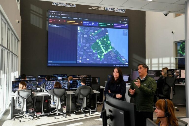 Cámaras de videovigilancia del Muro Digital en Vicente López
