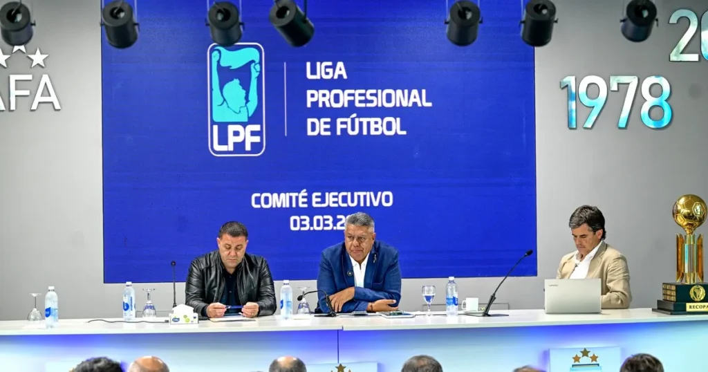 Reunión del Comité Ejecutivo de la AFA en Ezeiza