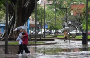 Cielo nublado con tormentas en Tucumán