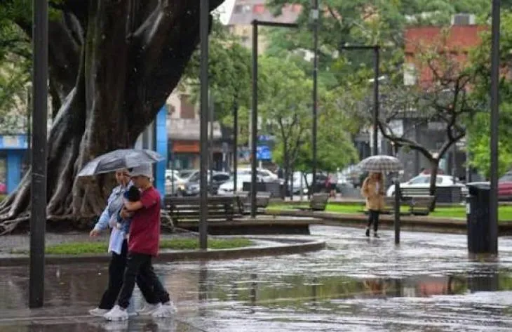 Cielo nublado con tormentas en Tucumán