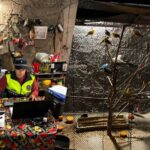Vivienda del barrio Independencia de Aguilares donde se realizó el allanamiento