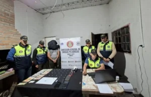 Procedimiento policial en Famaillá
