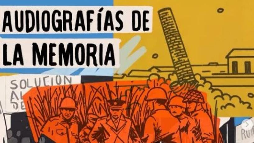 Portada del podcast Audiografías de la Memoria de la UNT