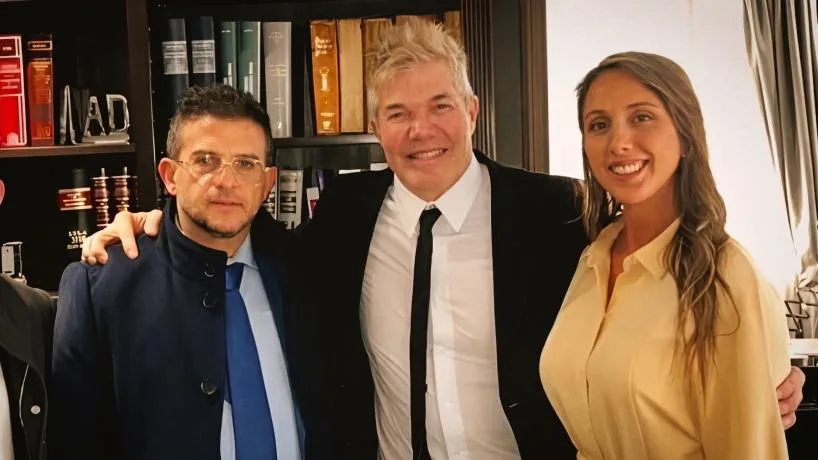 Carlos Cisneros, Patricia Neme y Fernando Burlando, involucrados en la causa que investiga la denuncia de Lourdes Parache contra futbolistas de Vélez.