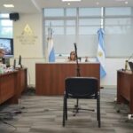 Fachada de un centro comercial en San Miguel de Tucumán, escenario de las estafas