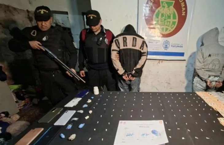 Procedimiento policial en Banda del Río Salí por venta de drogas