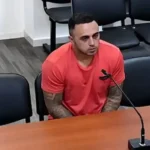 Javier "Chuky" Casanova durante una audiencia en la Justicia Federal