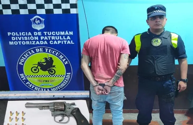 Detención de un hombre por intento de robo de moto en Tucumán