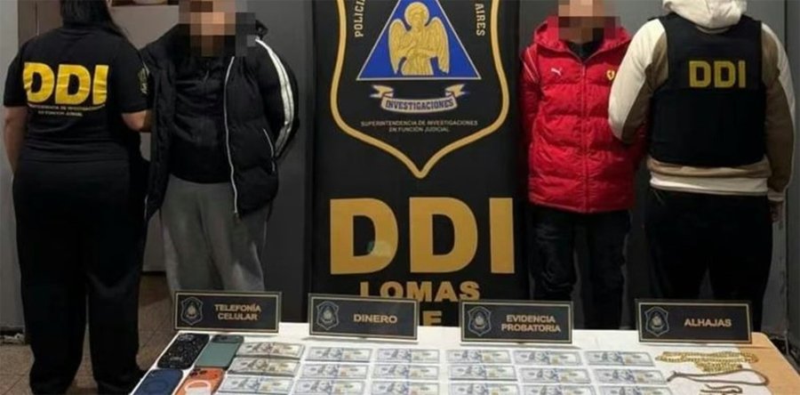 Detención por robo en Llavallol