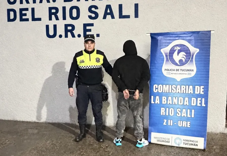 Detención de un hombre acusado de violencia de género en Banda del Río Salí