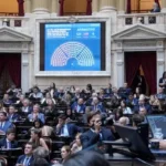 Sesión en la Cámara de Diputados de la Nación