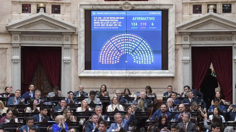 Sesión en la Cámara de Diputados