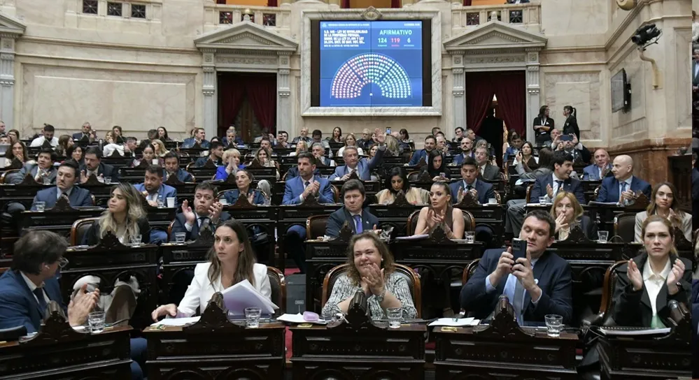 Sesión de la Cámara de Diputados de la Nación