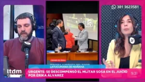 Tribunales de Tucumán donde se desarrolla el juicio por el femicidio de Érika Álvarez