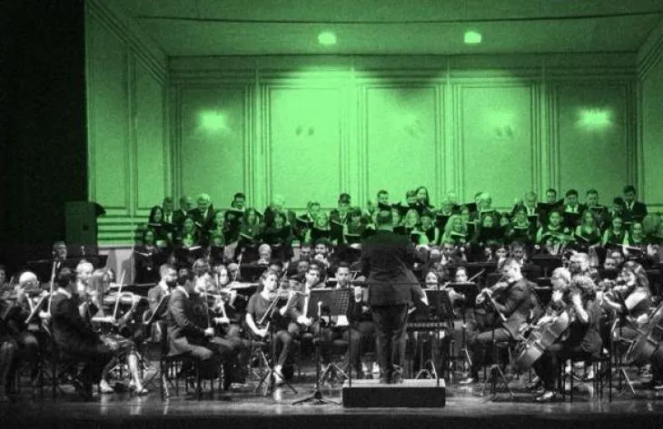 Teatro San Martín de Tucumán durante un concierto