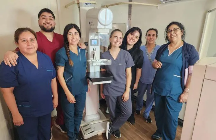 Hospital Móvil del Ministerio de Salud Pública de Tucumán durante un operativo territorial