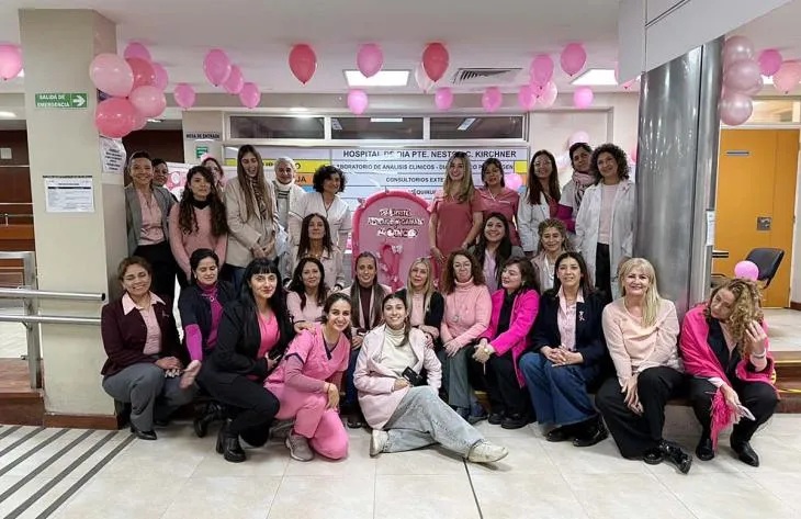 Jornada de concientización sobre Cáncer de Mama en el Hospital Néstor Kirchner