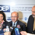 Reunión entre el embajador de India, Ajaneesh Kumar, y autoridades del IDEP en Tucumán