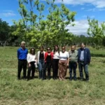 Autoridades durante el lanzamiento del IV Simposio Sudamericano de Pecán en Catamarca