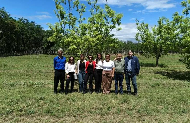 Autoridades durante el lanzamiento del IV Simposio Sudamericano de Pecán en Catamarca