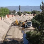 Gobernador Osvaldo Jaldo durante el anuncio del Plan Integral de Prevención Hídrica en Tucumán