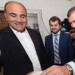 Osvaldo Jaldo, gobernador de Tucumán, en rueda de prensa