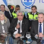 Conferencia de prensa del gobernador Osvaldo Jaldo y el ministro Daniel Abad