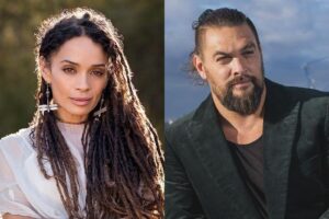 Jason Momoa junto a un motorhome EarthRoamer personalizado