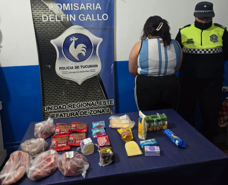 Imagen de una despensa en Delfín Gallo, Tucumán, lugar donde ocurrió el presunto robo