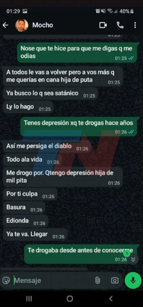 Diego Zerda durante el juicio oral por la muerte de Karla Robles